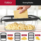 Fullstar Mandoline Slicer for Kitchen, Fruit Cutter, Cheese Grater, Cucumber Slicer, Veggie Spiralizer, Food Cutter & Kitchen Gadgets with Safety Glove (11 in 1, Stainless Steel)