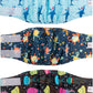 CuteBone Dog Diapers Male Washable Belly Band for Male Dogs Wraps 3pcs a Pack DM28M