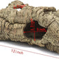 Reptile Terrarium Hideout Decor, Resin Wood Hide Decor for Reptiles, Fish, Amphibians, Small Animals (Medium)