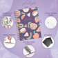 PLANBERRY Food Journal Premium – Nutrition Planner – Diet & Calorie Tracker – Meal & Exercise Diary – Weight Loss Journal (Tropical Fresh)