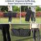 36 Inch Large Duffle Bag for Travel - 100L Extra Large Heavy Duty Duffel Bag with 2 Sides Handles, Sport Equipment Storage Bag for Camping-Black