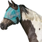 Kensington Fly Mask Web Trim Protects Horses Face and Eyes from Bites and Sun Rays While Allowing Full Visibility Ears and Forelock Able to Come Through The Mask, Medium, Atlantis