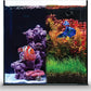 Ultum Nature Systems Dual AIO - Freshwater/Saltwater Compatible All in One Rimless Tank with Triple Chamber Filtration System, Integrated Filter Aquarium w/Leveling Mat - 7 Gallon, 30A, Black