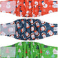 CuteBone Dog Diapers Male Belly Bands 3 Pack for Male Dogs Reusable Puppy Wraps DM62XS