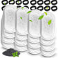 Cat Fountain Filters - 8 Filters with 8 Sponges Replacement for Stainless Steel Pet Fountain