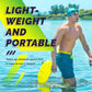 Sunlite Sports Swim Buoy Premium Quality, Highly Visible Waterproof Safety Marine Float Training for Open Water Swimming, for Swimmers, Triatheletes, Kayakers, Snorkelers, Throwable Flotation Device for Adults
