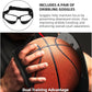 Basketball Shooting Off Hand Trainer Kit for Both Handed Shooters - Includes Dribbling Goggles - Enhances Shooting Accuracy and Ball Handling