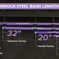 Serious Steel Fitness 32" Resistance Training Bands (Portable Exercise Band System Training Bands- Great for Individuals Under 5'10")