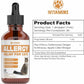 Allergy Relief for Cats | Helps to Naturally Support Allergy & Itch Relief for Cats | Cat Allergy | Cat Itch Relief | Cat Itchy Skin Relief | Cat Allergy Relief for Cats | Cat Supplements & Vitamins