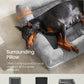 Feandrea Orthopedic Dog Bed, Large Dog Bed Waterproof, Removable Washable Cover Sofa with Non-Slip Bottom, Raised Edges, 48 x 33 x 8 Inches, Light Gray UPGW078G02V1