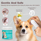 Cat Steam Brush, Dog Brush for Shedding, Pet Spray Hair Removal Comb, Pet Brush for Short & Long Hair, USB Rechargeable Grooming Supplies, Spritz Defur Comb with Finger Wipe for Teeth (White)