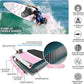 Inflatable Stand Up Paddle Board 10‘x30‘‘- Ultra-Light SUP with Backpack, Pump, Paddle, Coil Leash, 3 Fins, Repair Kit, Stable Design, Non-Slip EVA Deck for Adults & Youth