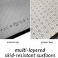 MICRODRY Deluxe Fitness Exercise Yoga Mat for Home & Gym, Extra Thick for High Impact Training, Multi Layered Skid Resistant Surface, Odor Neutralizing with Carrying Strap