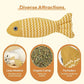 2 Pcs Catnip Toys Fish, Self Play, Cat Toys for Indoor Cats and Kitten, Catnip Cat Toy, Interactive Kitten Exercise Kicker Toys for Indoor Cats 7.8 Inches for All Breeds