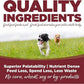 NutriSource Dog Food, Made with Beef and Brown Rice, with Wholesome Grains, 15LB, Dry Dog Food