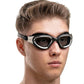 AqtivAqua Swimming Goggles, DX Wide View Swim Goggles for Adult Men Women, Anti Fog No Leaking