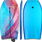 Body Board Lightweight with EPS Core, HDPE Slick Bottom, Leash & Adjustable Wrist Rope, Great Surfing for Kids and Adults