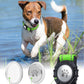 TagME Airtag Dog Collar,Waterproof Reflective Pet Collar with Airtag Holder,Soft Padded and Double D-Rings for Medium Dogs,Green