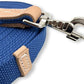 Southwestern Equine 35' Flat Cotton Web Lunge Line with Bolt Snap & Rubber Stop (35', Sapphire)