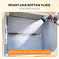Solid Wood Dog House Comfortable Outdoor Shelter for Medium-Sized and Smaller Dog Sturdy, Durable and Easy to Clean,Can DIY,33.5’’D×30.7’’W×32.3’’H
