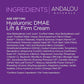 Andalou Naturals Hyaluronic DMAE Lift & Firm Skin Cream | Anti Aging Face Moisturizer With Hyaluronic Acid |Helps Reduce Fine Lines & Wrinkles | 1.7 oz