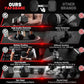 PAPABABE Hex Dumbbell Set 45-550 lb, Rubber Encased Home Gym Dumbbells, Weights Dumbbells for Women & Men, Hand Weight for Strength Training