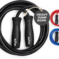 Elite Jumps Muay Thai 2.0 Weighted Jump Rope - Designed for High-Intensity Training, Muay Thai, & MMA Workouts - Heavy 1.3lb PVC Jump Ropes for Fitness