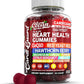 Clean Nutraceuticals Coq10 Gummies | Red Yeast Rice Hawthorn Berry Ginger Turmeric Citrus Bergamot Hibiscus Vitamin K2+D3 Magnesium Glycinate Cayenne Pepper Fenugreek Orange Flavor CardiGuard
