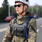 USA Original Patent Running Hydration Vest Backpack, Lightweight Chest Pack with 2.0L Water Bladder Bag Daypack for Hiking Running Cycling Race Marathon for Women Men