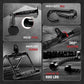 Yes4All Tricep Press Down Cable Machine Attachment Set, LAT Pulldown Attachment, Cable Machine Accessories for Home Gym