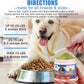 Dog Teeth Cleaning Powder, Dog Dental Powder and Breath Freshener, Plaque Off Pet Tooth Cleaning lab co, Bad Breath & Tartar Remover for Dogs, Natural Herbal Blend - All Breeds & Sizes