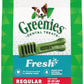 Greenies Regular Dental Dog Treats, Fresh Flavor, 12 oz. Pack (12 Treats)