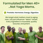 Veridi Greens for Men 40+ | Daily Superfood Greens Powder for Prostate Health, Hormone & Energy Support | Premium USA Blend with Spirulina, Saw Palmetto, Zinc & Enzymes