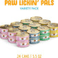 Weruva Classic Cat Food, Variety Pack, Paw Lickin' Pals Wet Cat Food, 5.5oz Cans (Pack of 24)
