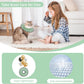 Lightweight Cat Cone Collar Soft, Soft Comfortable Cat Recovery Collar After Surgery, Elizabethan E Collar for Cats, Cone for Cats to Stop Licking (Mint Green, Large)