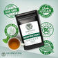 Elephantal Wellness Premium Respiratory Herbal Tea | Lung Detox, Mucus Cleanse & Breathing Support with Mullein, Eucalyptus, Thyme & Lungwort | Handmade, Caffeine-Free, Non-GMO Loose Leaf Blend, 2oz, 20 Servings