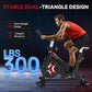 Exercise Bike, WENOKER Magnetic Resistance Stationary Bike for Home, App Supported Indoor Bike with Whisper Quiet, Heavy Flywheel and Upgraded Digital Display