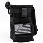 Iron InfideI Battle Bottle Sleeve - 64 oz and 32 oz Water Bottle Sleeve Only for Half Gallon 1L Steel Water Bottle | Rugged Cover with Molle for Versatile Design with Storage for Phone, Wallet & Keys
