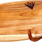 COR Surf Surfboard Wood Rack for Long Boards and Short Boards Works Indoor and Outdoor
