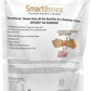 SmartBones Mini Bones with Real Peanut Butter 56 Count, Rawhide-Free Chews for Dogs (Pack of 2)