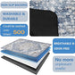 Washable Pee Pads for Dogs 2 Pack, Absorbent Reusable Puppy Pads Waterproof, Leakproof & Non-Slip Whelping Pad, Potty Training Pads for Dogs Playpen Mat 48x48