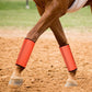 Jexine 12 Fly Boots for Horse Set of 12 Loose Breathable Mesh Horse Fly Sheets Protective Horse Leg Wraps Leggings for Preventing Flies and Mosquitoes Bites (Pink, Blue, Orange)