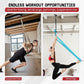 Yes4All Punching Bag Hanger, Stainless Steel Swivel Chain with 4 Snap Hooks for Heavy Bag, Gym Swing, Trapeze, and Hammock