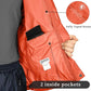 33,000ft Packable Rain Jacket Men's Lightweight Waterproof Rain Shell Jacket Raincoat with Hood for Golf Cycling Windbreaker