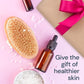 Dry Brushing Body Brush SCALA Natural Bristle Body Brush, Soft Body Exfoliating Brush Scrub for Dead Skin, Cellulite, Lymphatic Drainage, Blood Flow – Thicker & Stronger Medium Strength