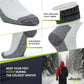 Alvada Merino Wool Hiking Socks Thermal Warm Crew Winter Boot Sock For Men & Women 3 Pairs