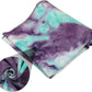 Yoga Towels , Non Slip Hot Yoga Towel Skidless Waffle Texture, 100% Absorbent Odorless Microfiber Yoga Blanket, Standard Sized 24 inchx72 inch Mat Towel,for Hot Yoga, Bikram, Pilates (Green & Pink)