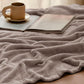 Bedsure Fleece Blankets Twin Size Mocha Brown - 300GSM Lightweight Plush Fuzzy Cozy Soft Blanket for Bed, Sofa, Couch, Travel, Camping, 60x80 inches
