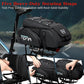 19L Reflective Bike Rack Bag Large Capacity Waterproof Rear Bag with Rain Cover E-Bike Bicycle Accessories Basket Storage Crossbody Saddle Shoulder Rear Seat Luggage Pouch Bag Accesorios Bicicletas