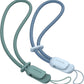 SURPHY 2 Pack Phone Lanyard for Cellphone Case, Phone Wrist Strap for Case, Cellphone Strap with 2-Color Braided, Charm Wrist Lanyard for Women and Men, Cloud Blue & Green